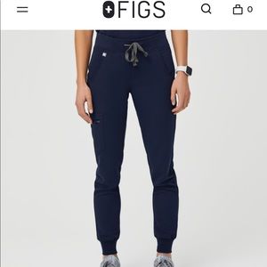 FIGS Navy Blue Jogger Pant Scrubs